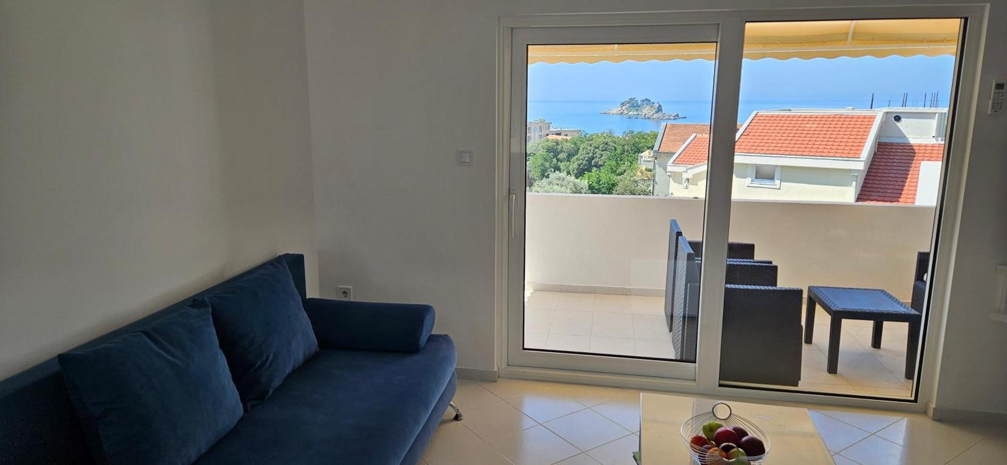 Sea View Apartment Aria Petrovac Luaran gambar